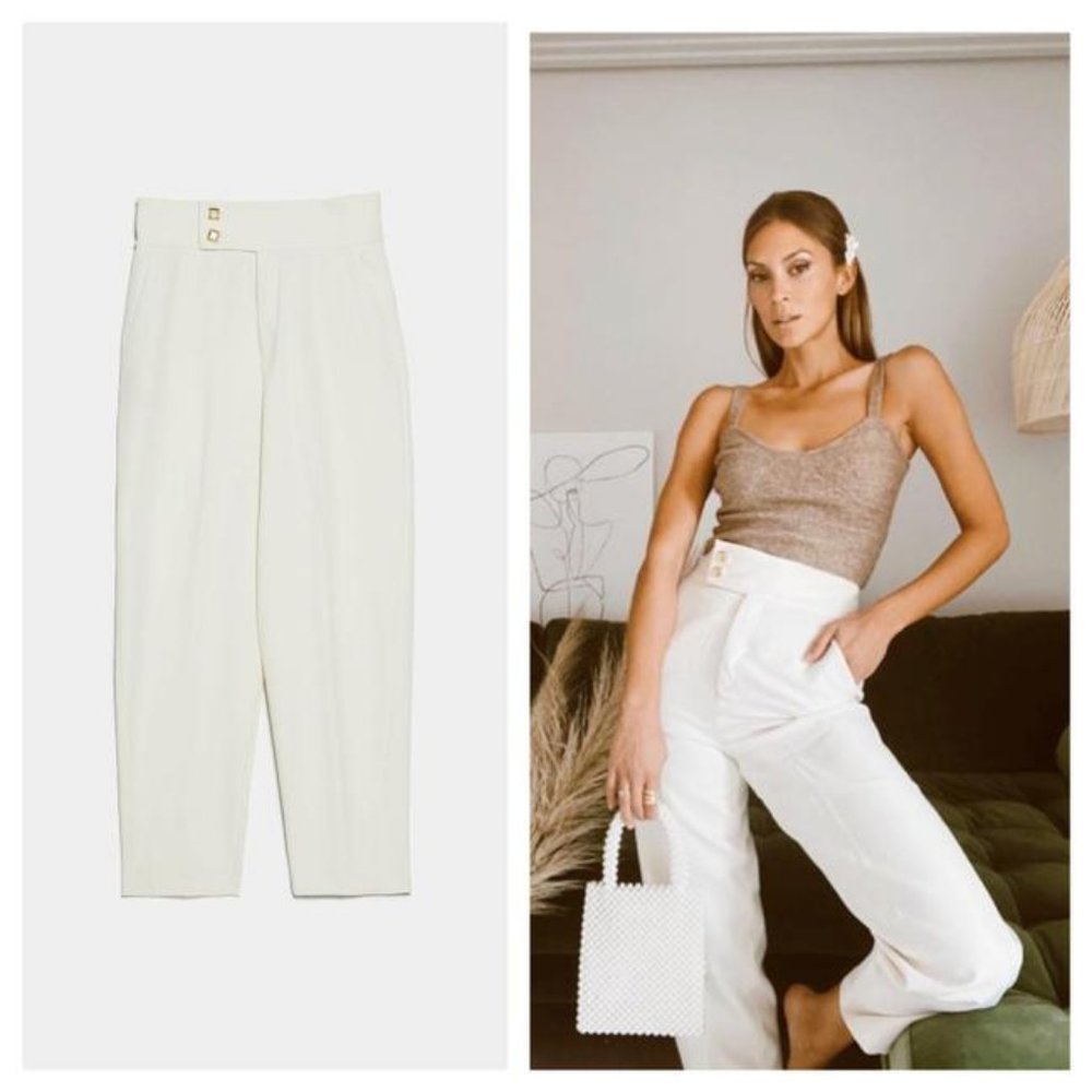 Zara Waist Detail Pants